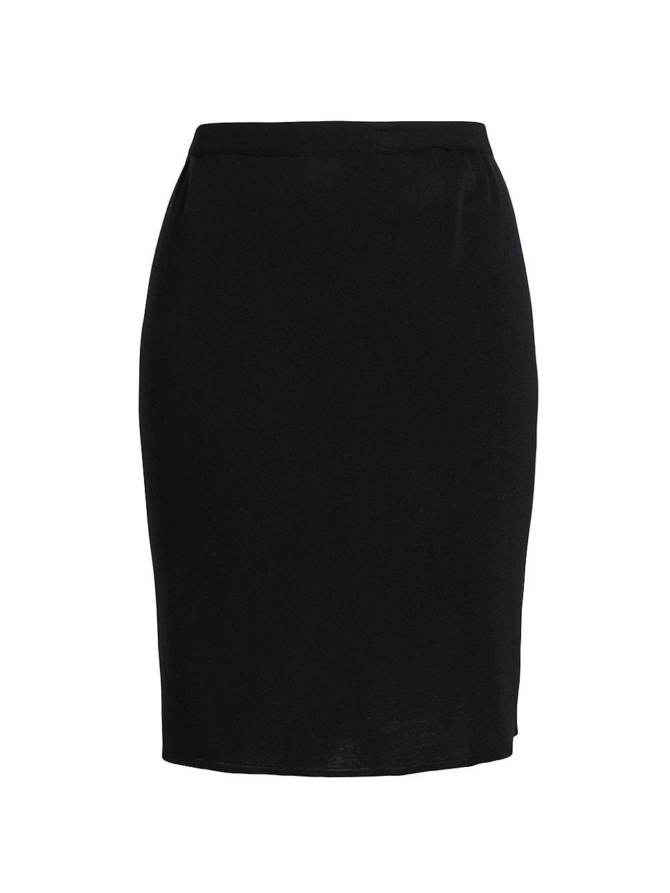 Womens Straight Knit Miniskirt product image