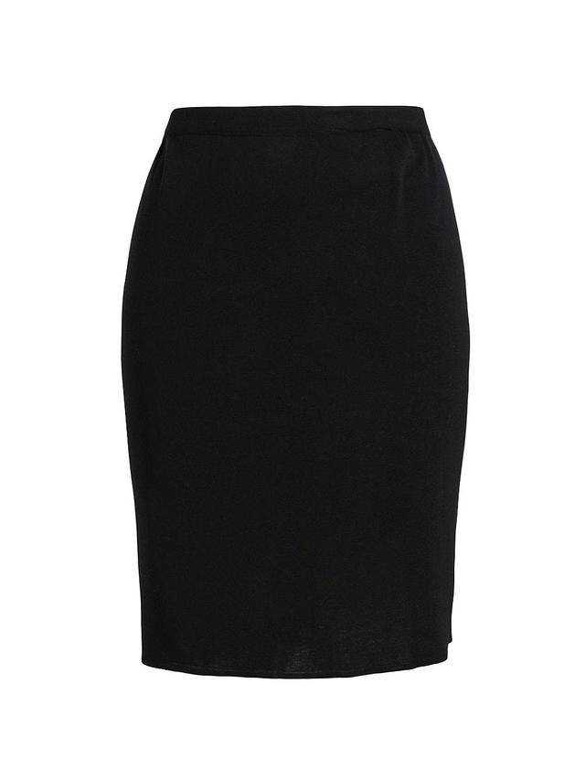 Womens Straight Knit Miniskirt Product Image