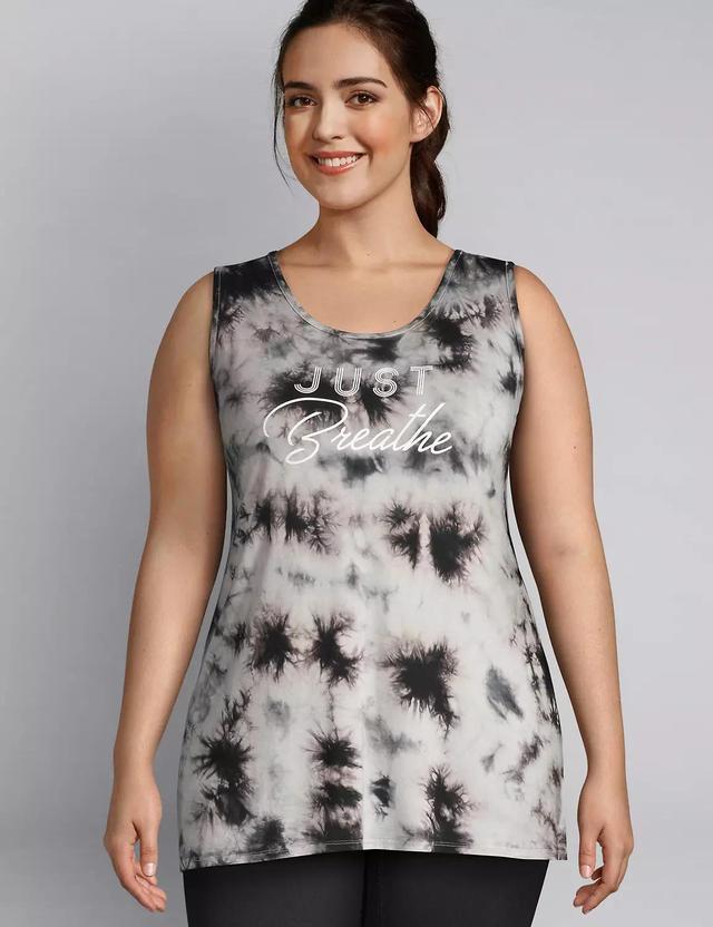 LIVI Graphic Swing Tank - Just Breathe Product Image