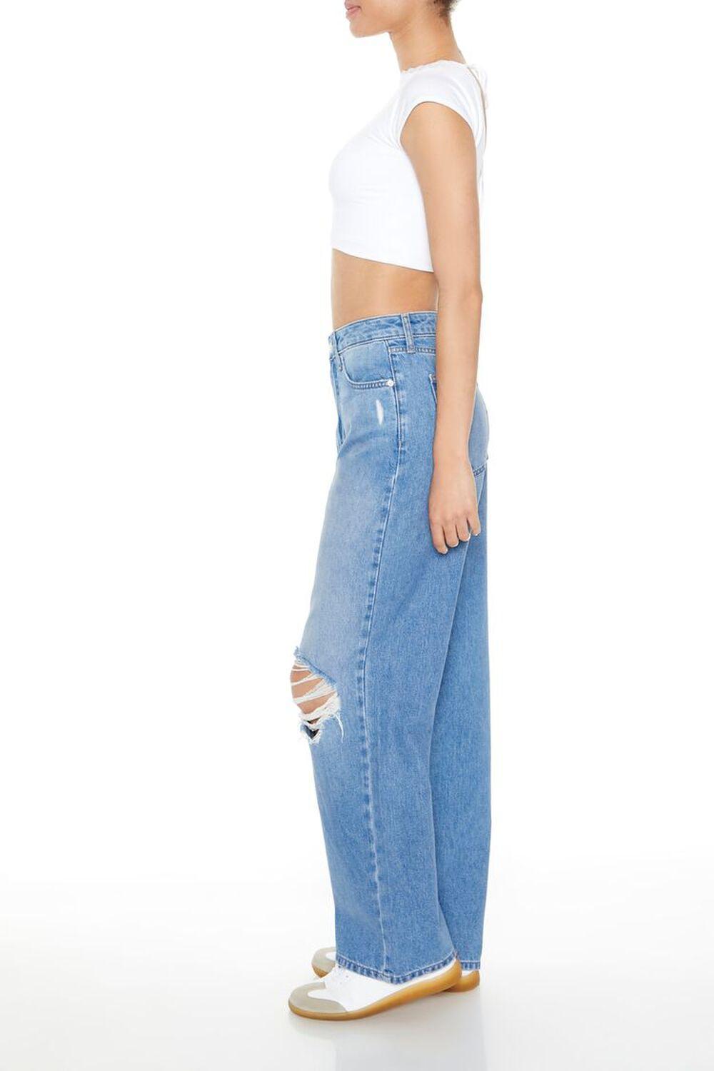 Distressed Straight Jeans | Forever 21 Product Image