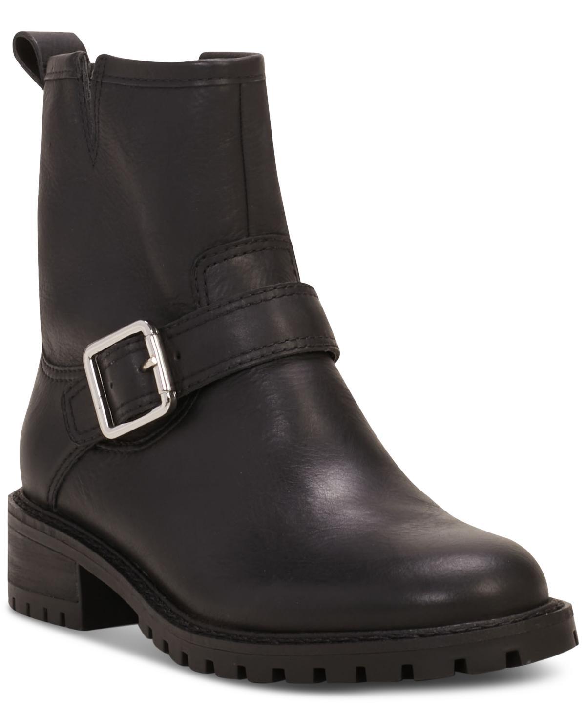 Lucky Brand Womens Kenadie Buckled Lug Sole Booties Product Image