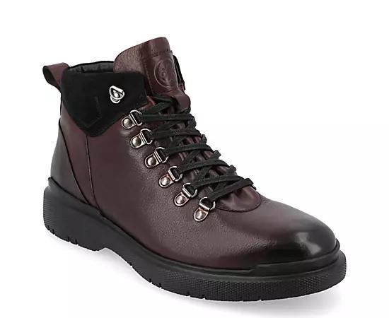 Thomas & Vine Mens Sherman Water Resistant Tru Comfort Foam Plain Toe Ankle Boots Product Image