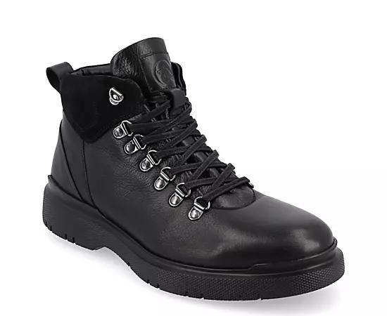 Thomas & Vine Mens Sherman Water Resistant Tru Comfort Foam Plain Toe Ankle Boots Product Image