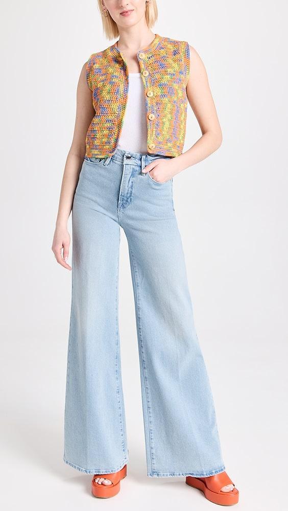 Good American Good Waist Palazzo Jeans | Shopbop Product Image