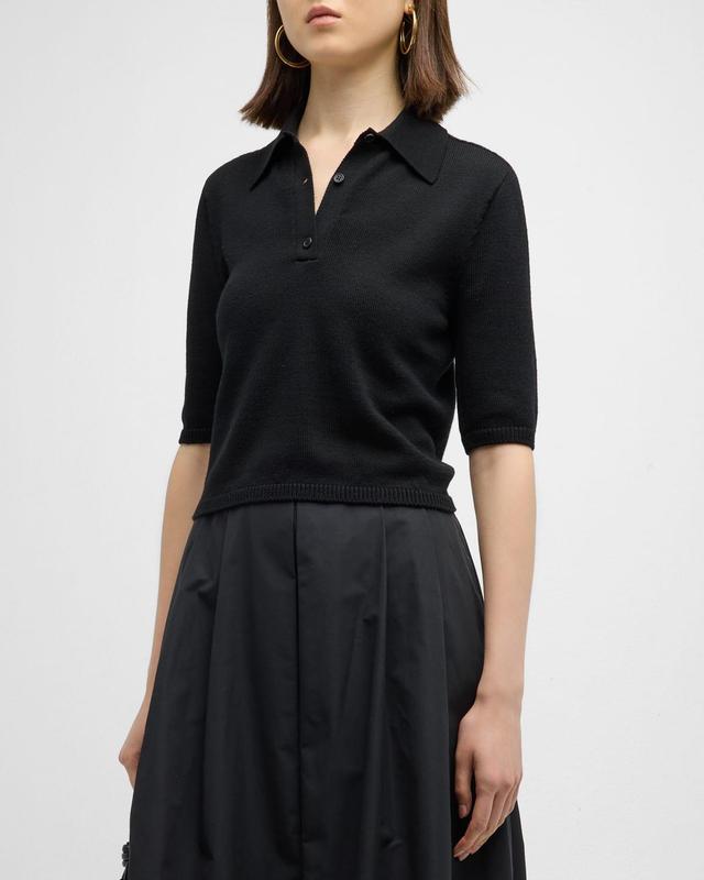 Gemma Polo Wool Top Product Image