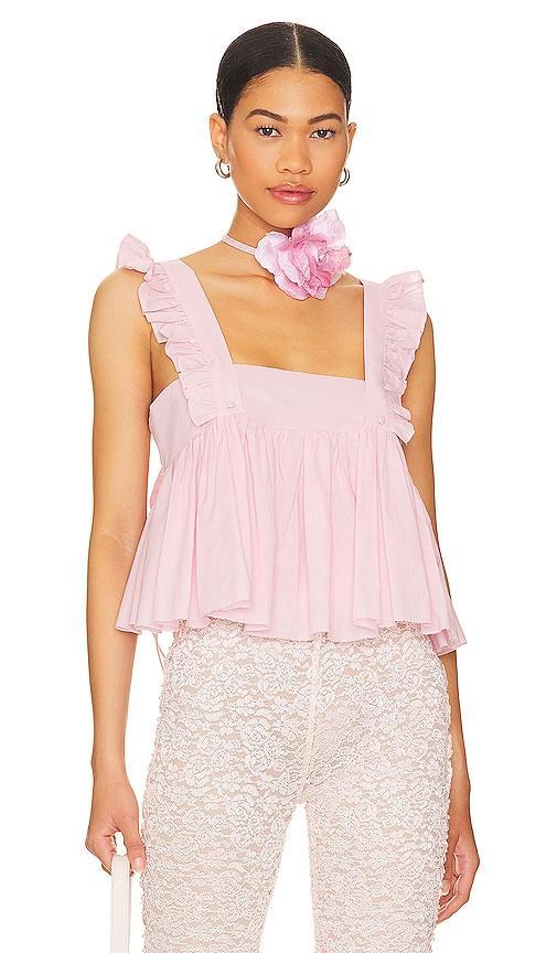 Selkie The Caviar Ruffle Apron Top Product Image