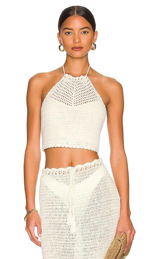 MORE TO COME Angelina Halter Top Size L, M, S. Product Image