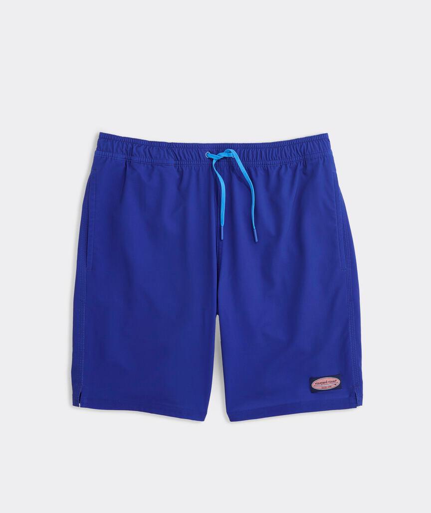 7 Inch Solid Chappy Swim Trunks Product Image