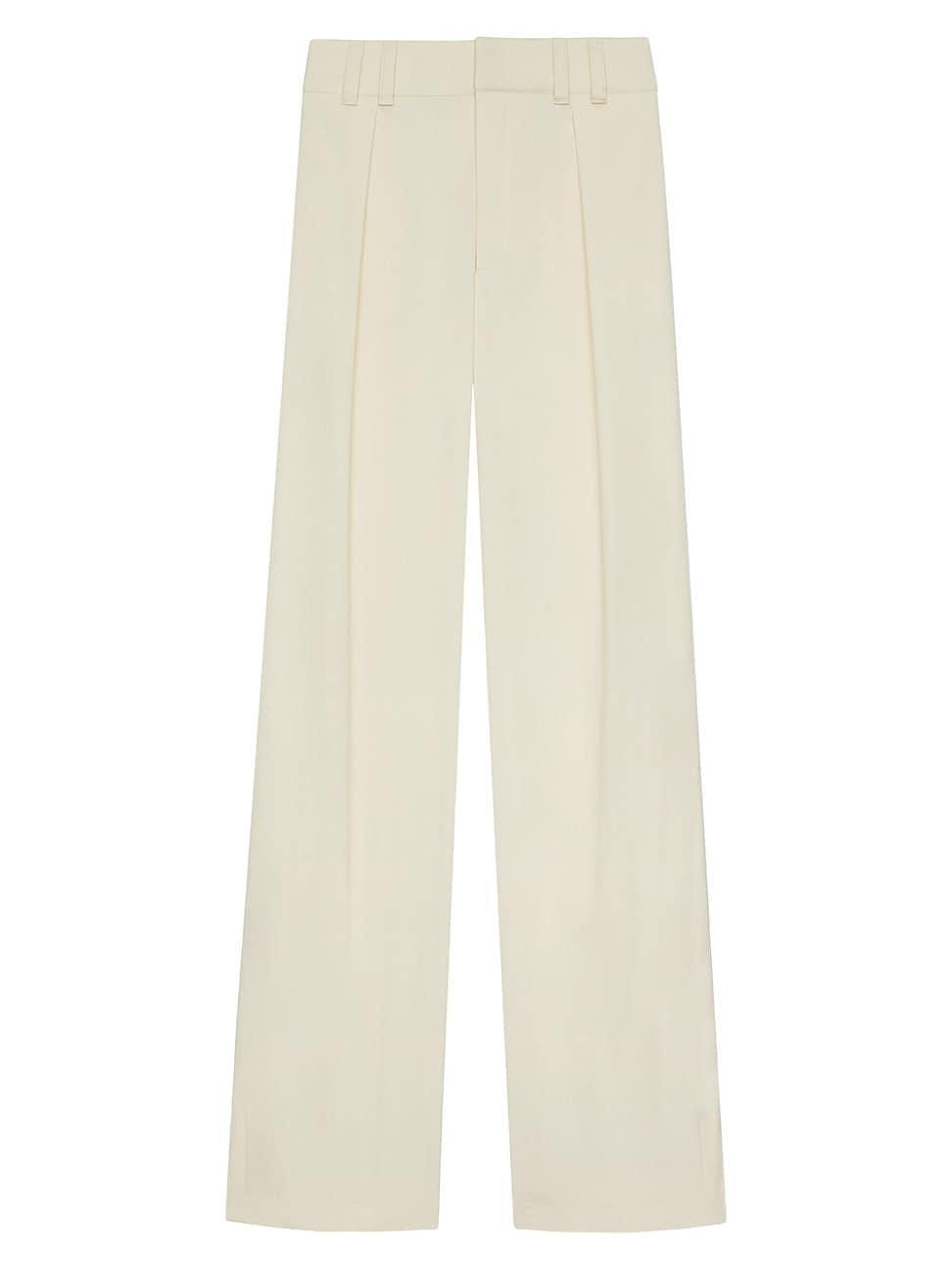 Womens Pants in Cotton Sateen Product Image