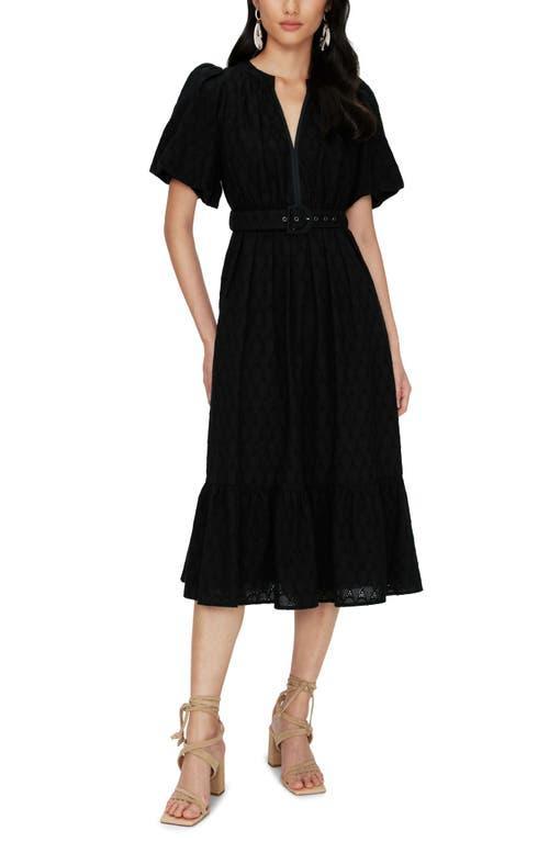 Diane von Furstenberg Polina Belted Cotton Midi Dress Product Image