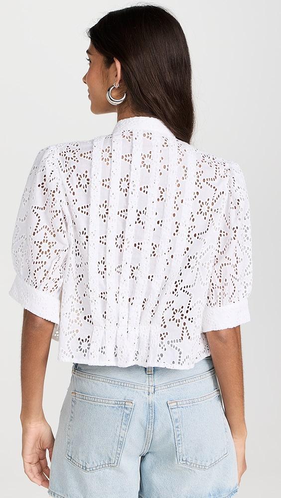 Alix of Bohemia Rhiannon Star Anglaise Blouse | Shopbop Product Image