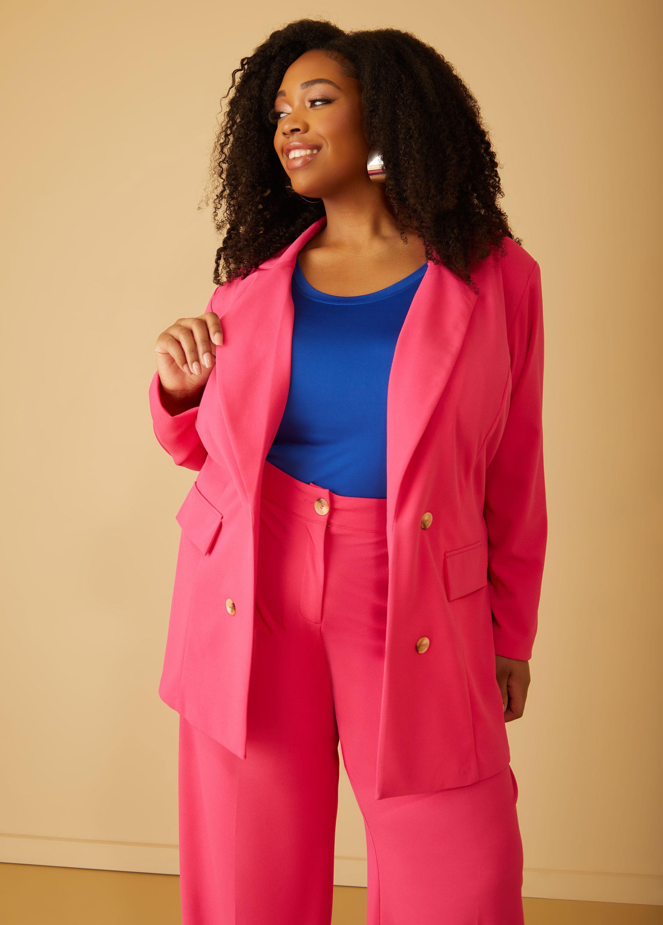 Stretch Crepe Boyfriend Blazer Product Image