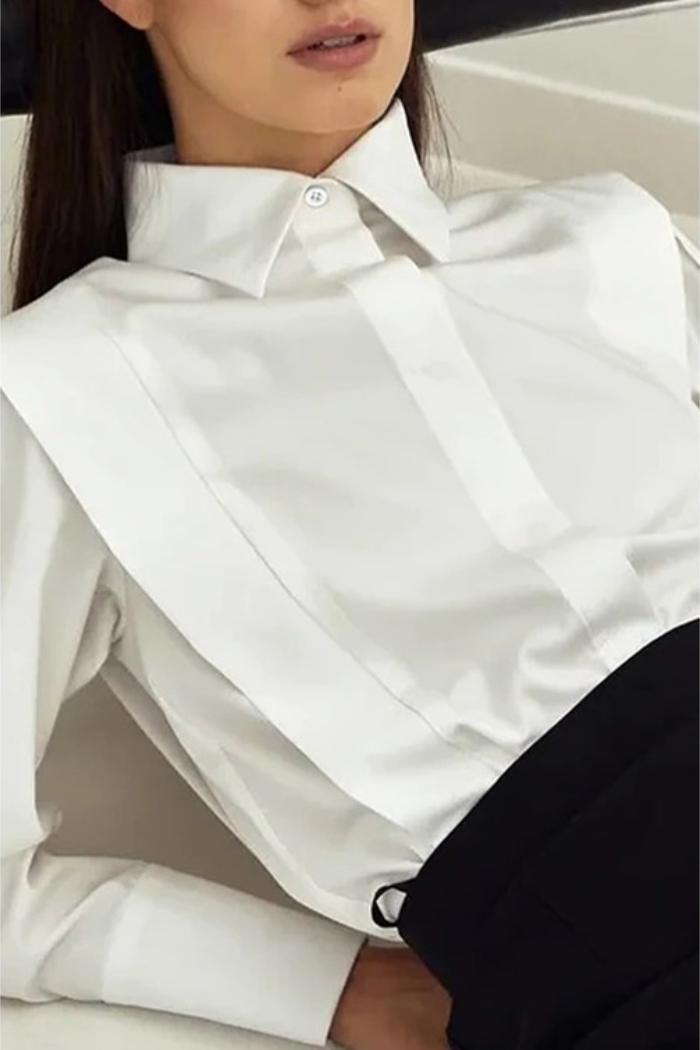 Must Have White Cotton Blouse Product Image