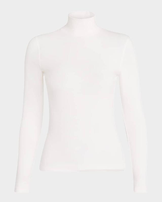 Ribbed Turtleneck Top Product Image