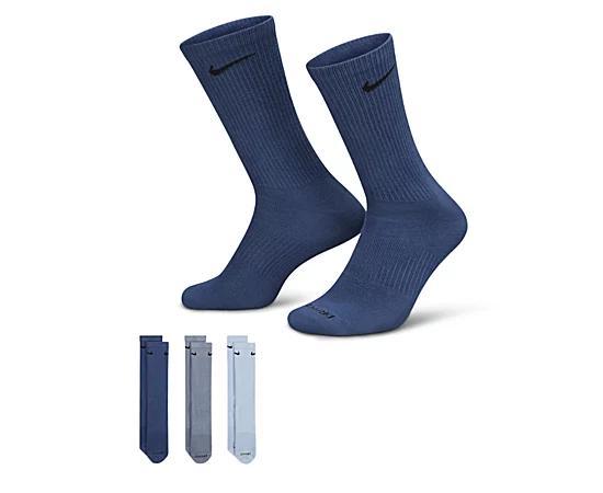 Nike Men's Large Everyday Plus Lightweight Crew Socks 3 Pairs Product Image