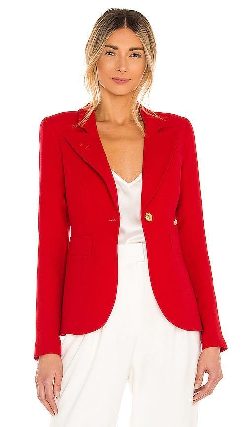 Womens Duchess Single-Breasted Wool Blazer Product Image