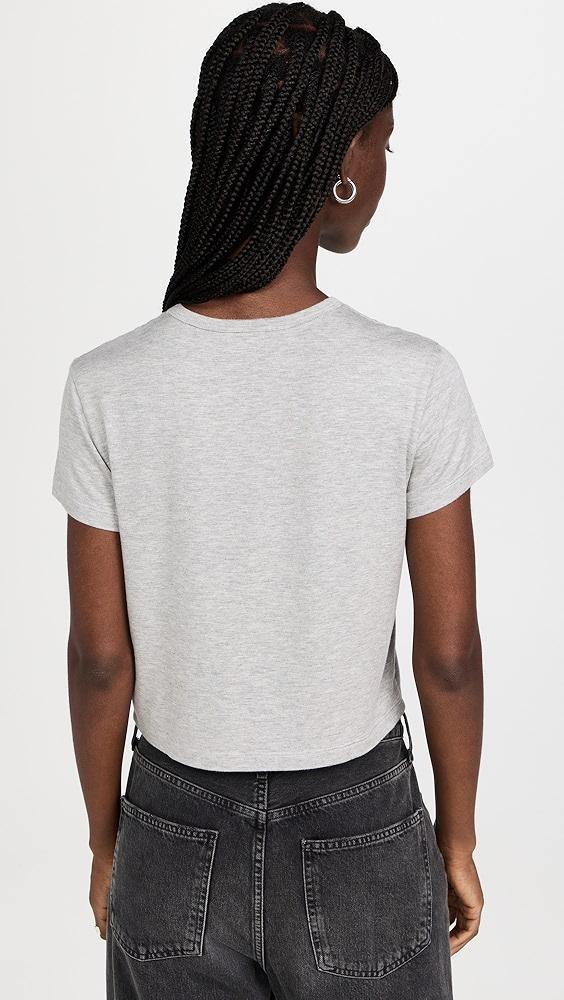 AGOLDE Adine Shrunken Tee | Shopbop Product Image