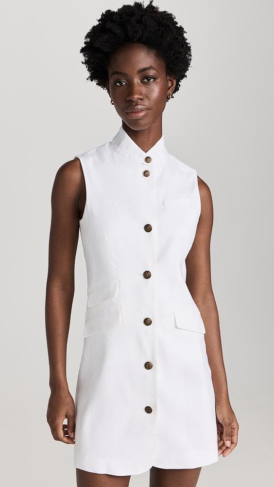 rag & bone Slade Linen Vest Dress | Shopbop Product Image