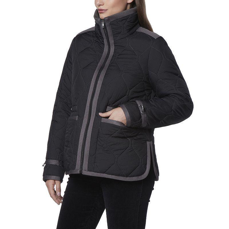 Andrew Marc Womens Devoe Relaxed Fit Puffer Jacket - Picante Product Image