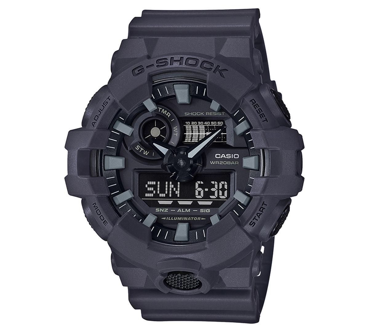 G-Shock Grey Ana-Digi Resin-Strap Watch Product Image