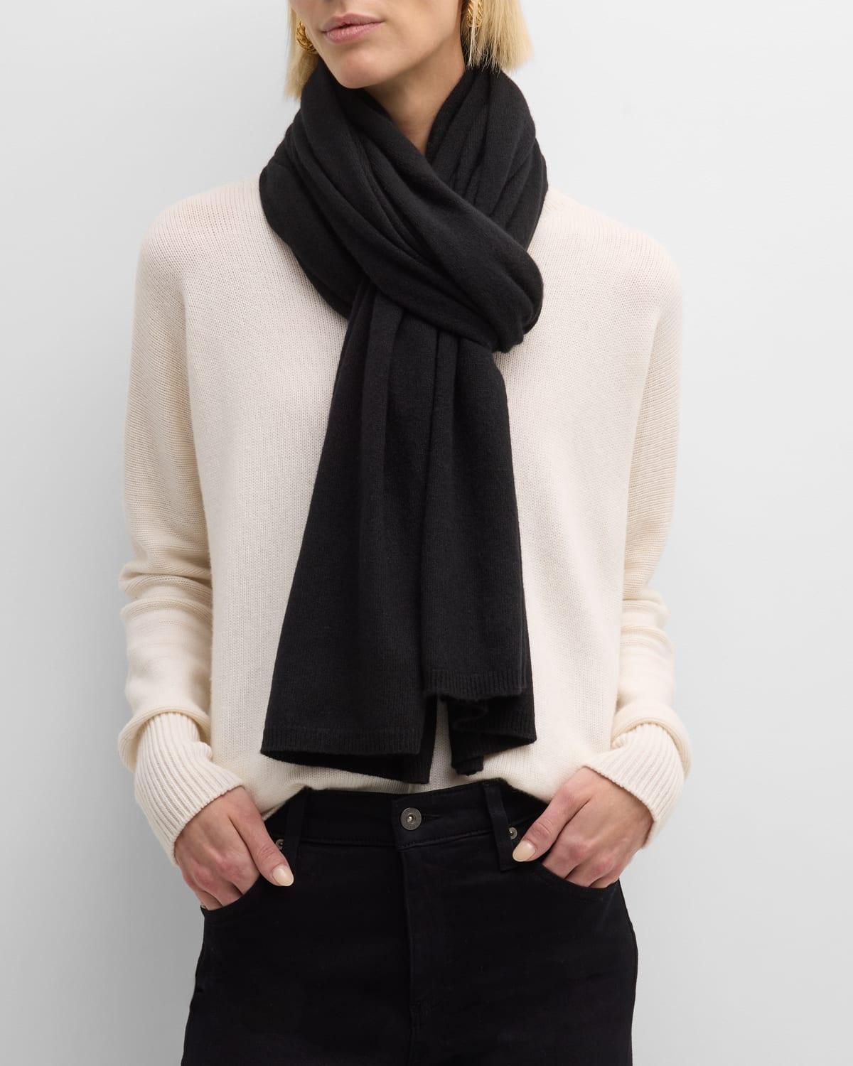 Womens Cashmere Knit Wrap Product Image