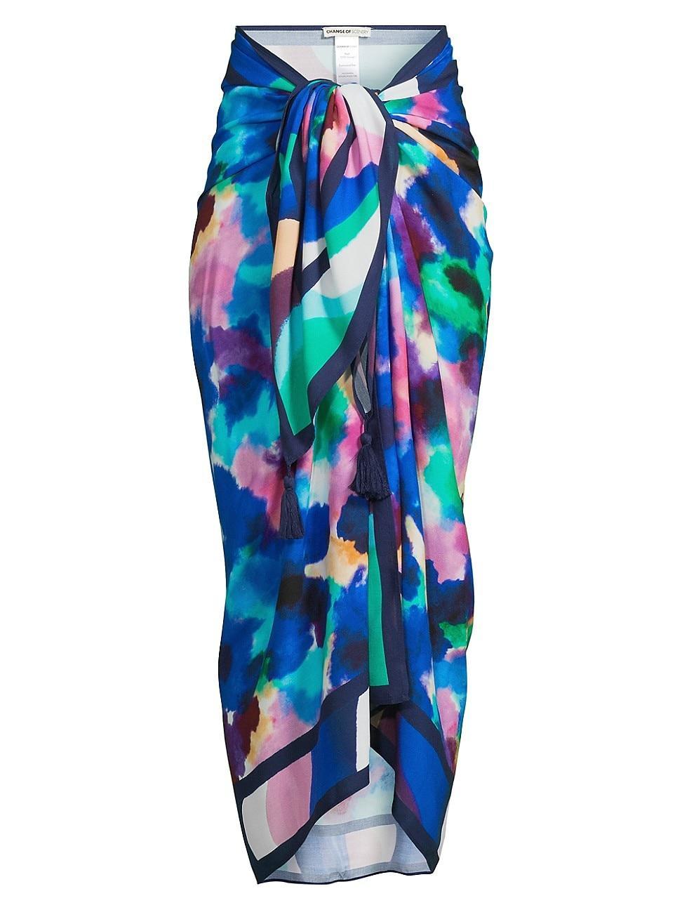 Womens Melanie Tie-Front Sarong Product Image