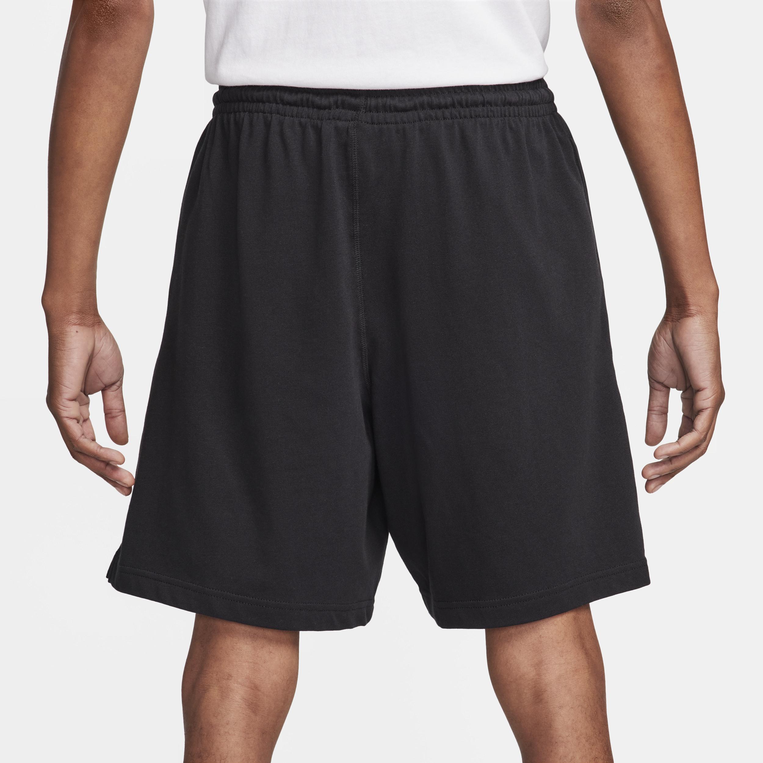 Mens Nike Club Knit Shorts Grey Product Image