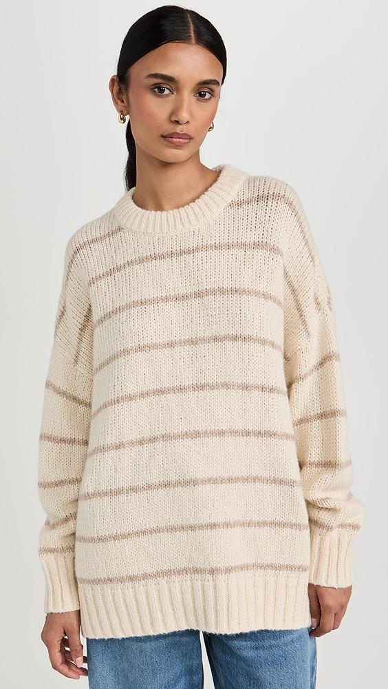 Jenni Kayne Alpaca Cocoon Crew Neck Pullover | Shopbop Product Image