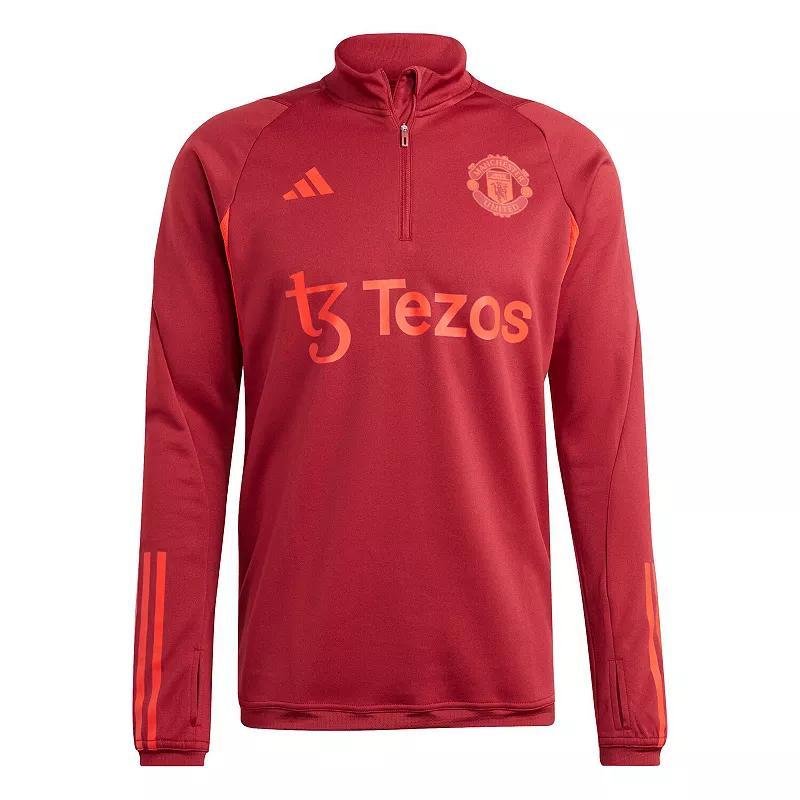 Mens adidas Manchester United 2023/24 Training Quarter-Zip Top Product Image