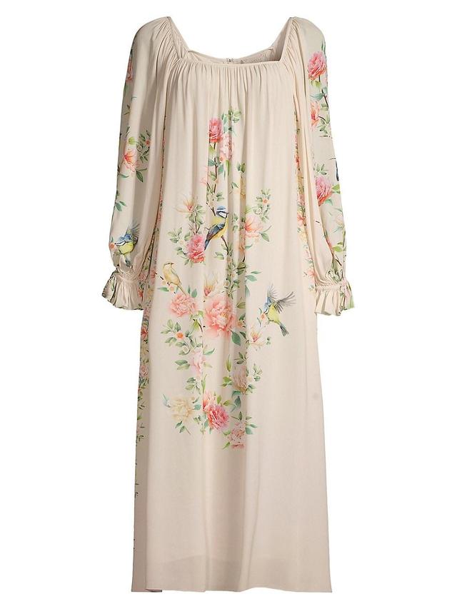 Womens Byrdie Floral Midi Dress Product Image