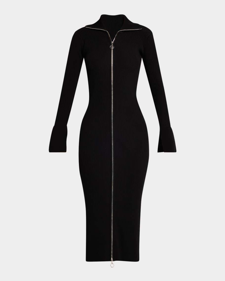 Saylor Rib-Knit Midi Dress Product Image