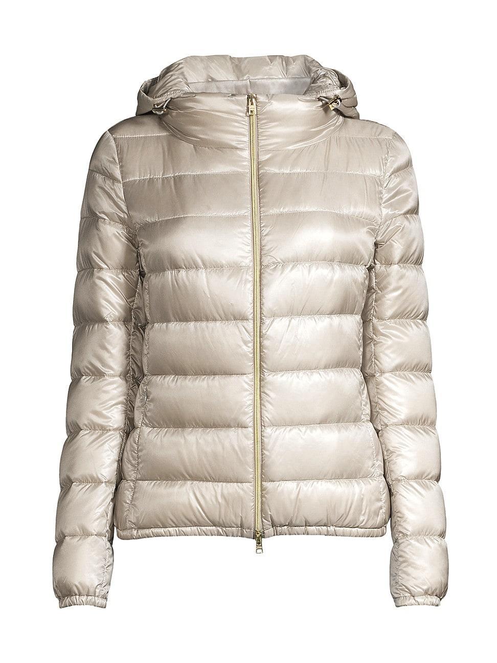 Womens Giada Hooded Down Jacket Product Image