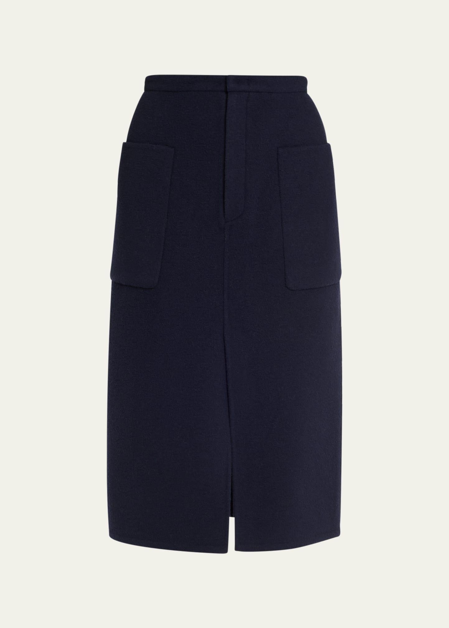 Vince Brushed Pencil Skirt Product Image