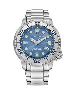 Citizen Mens Eco-Drive Promaster Diver Blue Strap Watch 42mm BN0151-09L Product Image