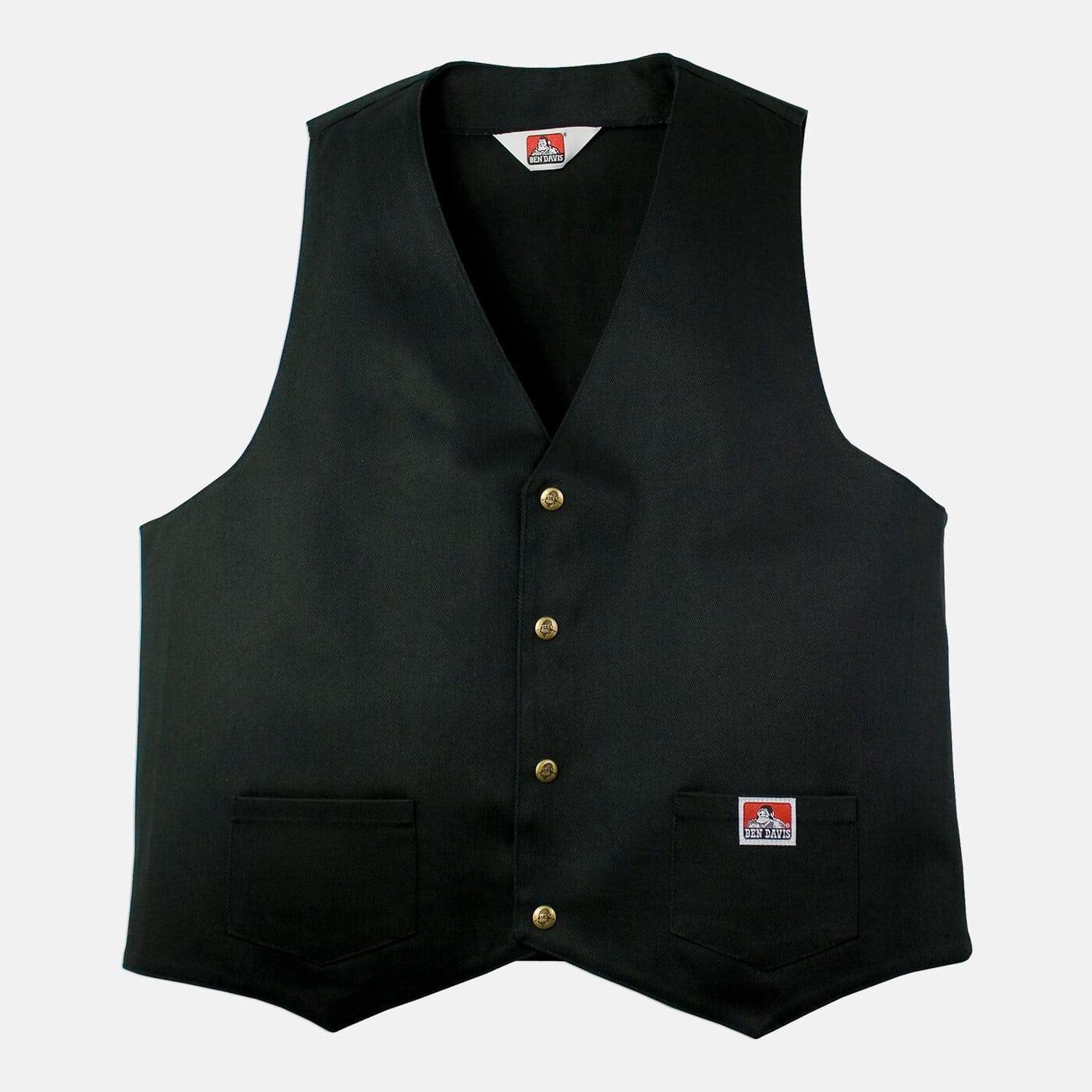 Solid Vest - Black Product Image