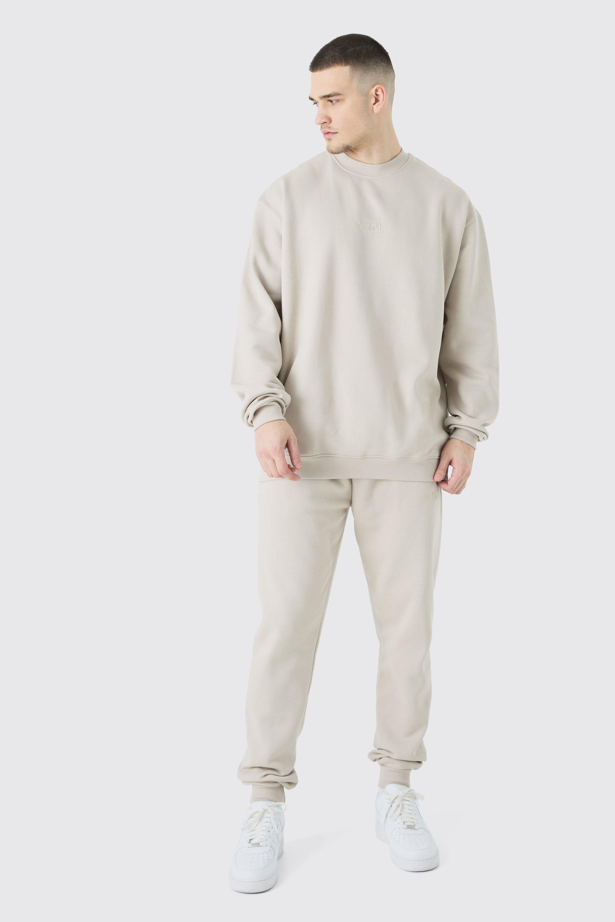 Tall Offcl Oversized Extended Neck Sweatshirt Tracksuit | boohooMAN USA Product Image