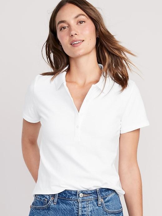 Uniform Pique Polo Shirt for Women product image