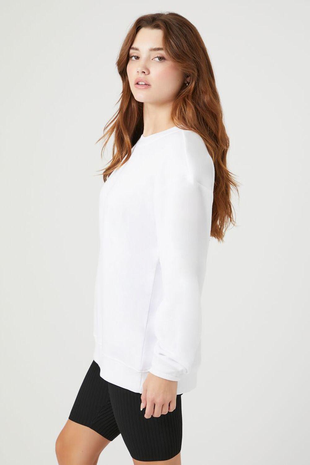 Fleece Drop-Sleeve Pullover | Forever 21 Product Image