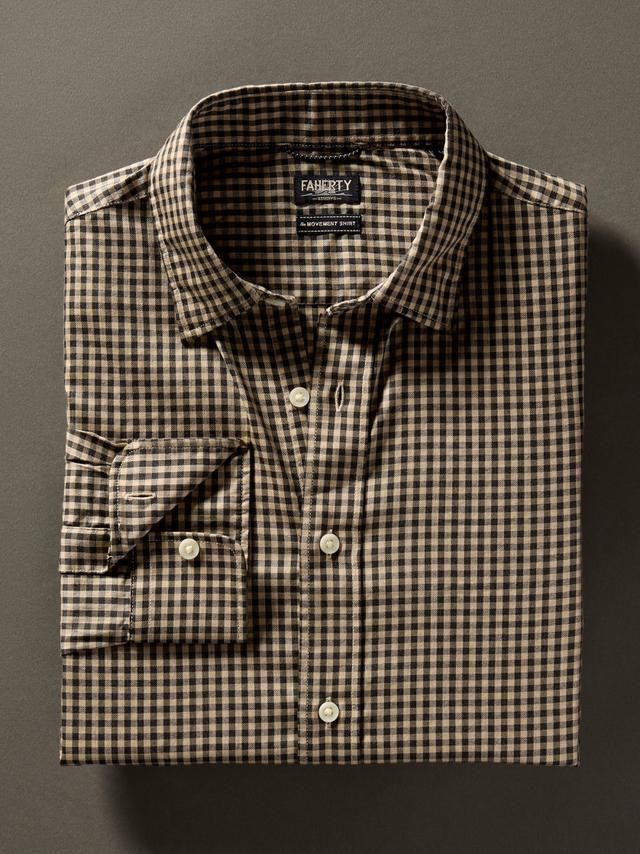 Movement™ Shirt - Charcoal Tan Gingham Male Product Image