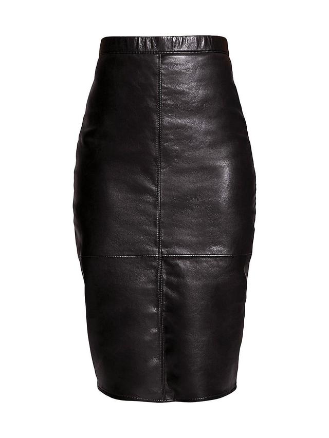 Womens Port Elizabeth Recycled Leather Skirt Product Image