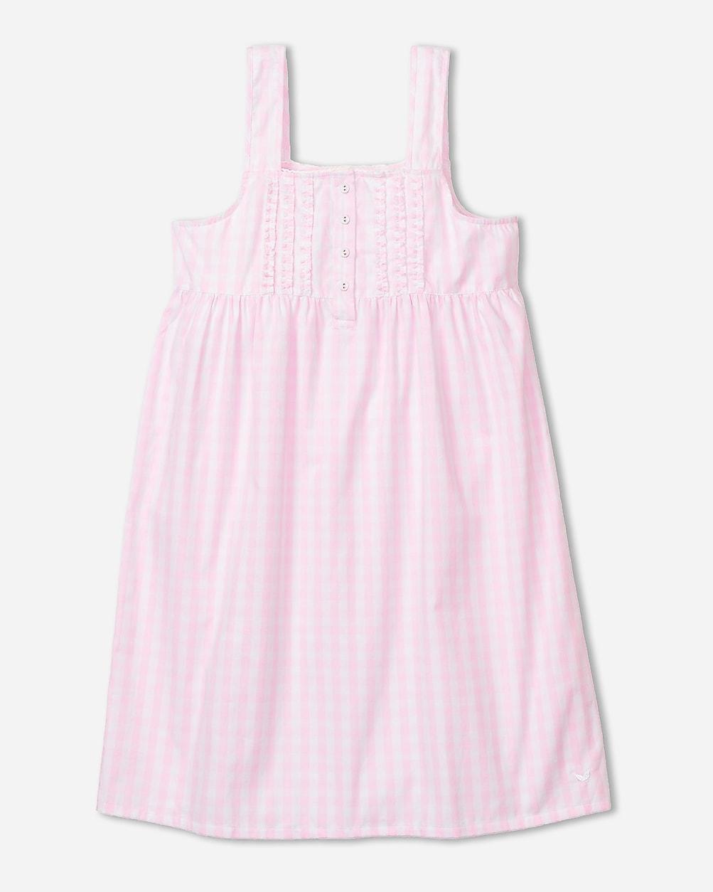 Petite Plume™ women's seersucker Charlotte nightgown Product Image