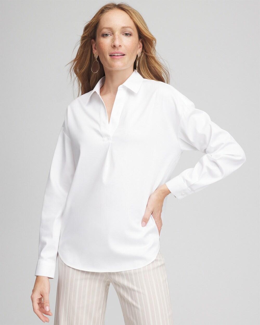 Women's No Iron Poplin Shirt product image