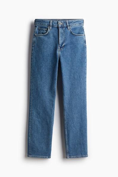 Slim Straight High Ankle Jeans Product Image