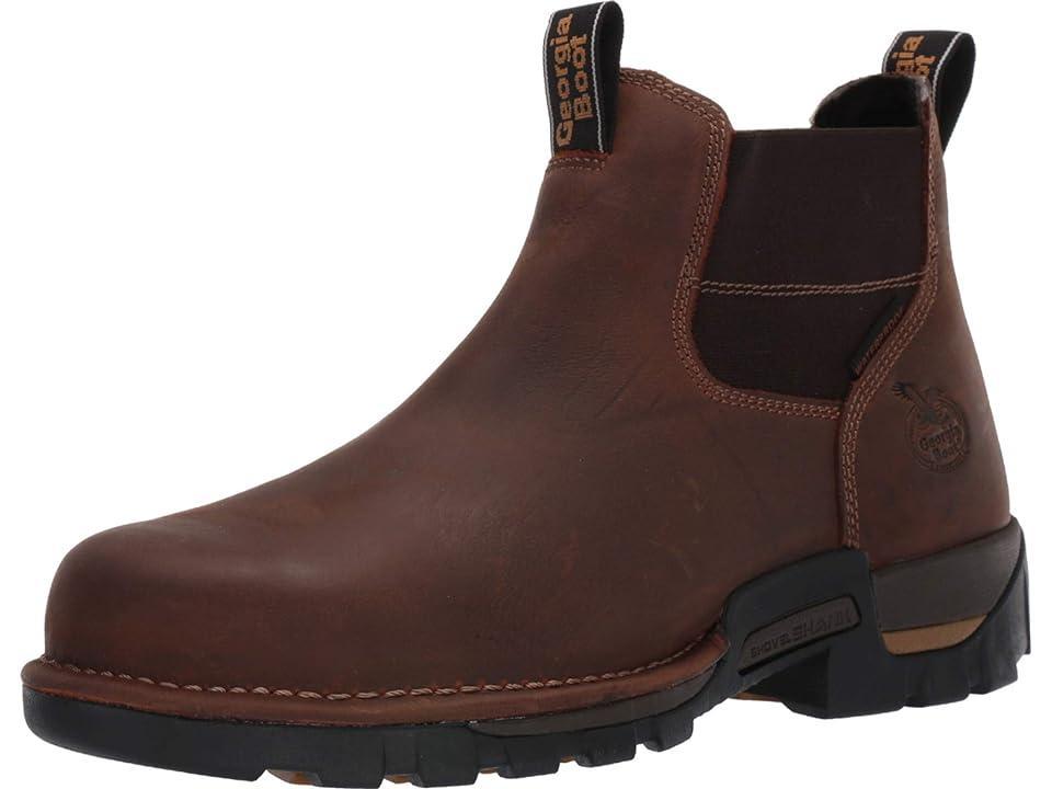 Georgia Boot Eagle One Waterproof Chelsea Soft Toe Men's Boots Product Image