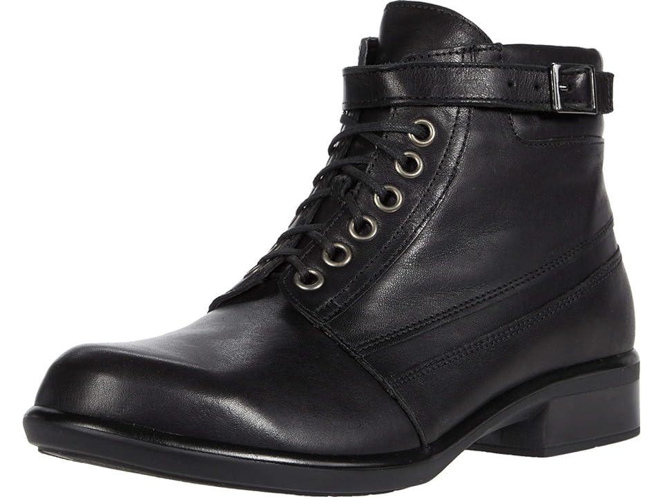 Naot Kona (Black Water Resistant Leather) Women's Boots Product Image