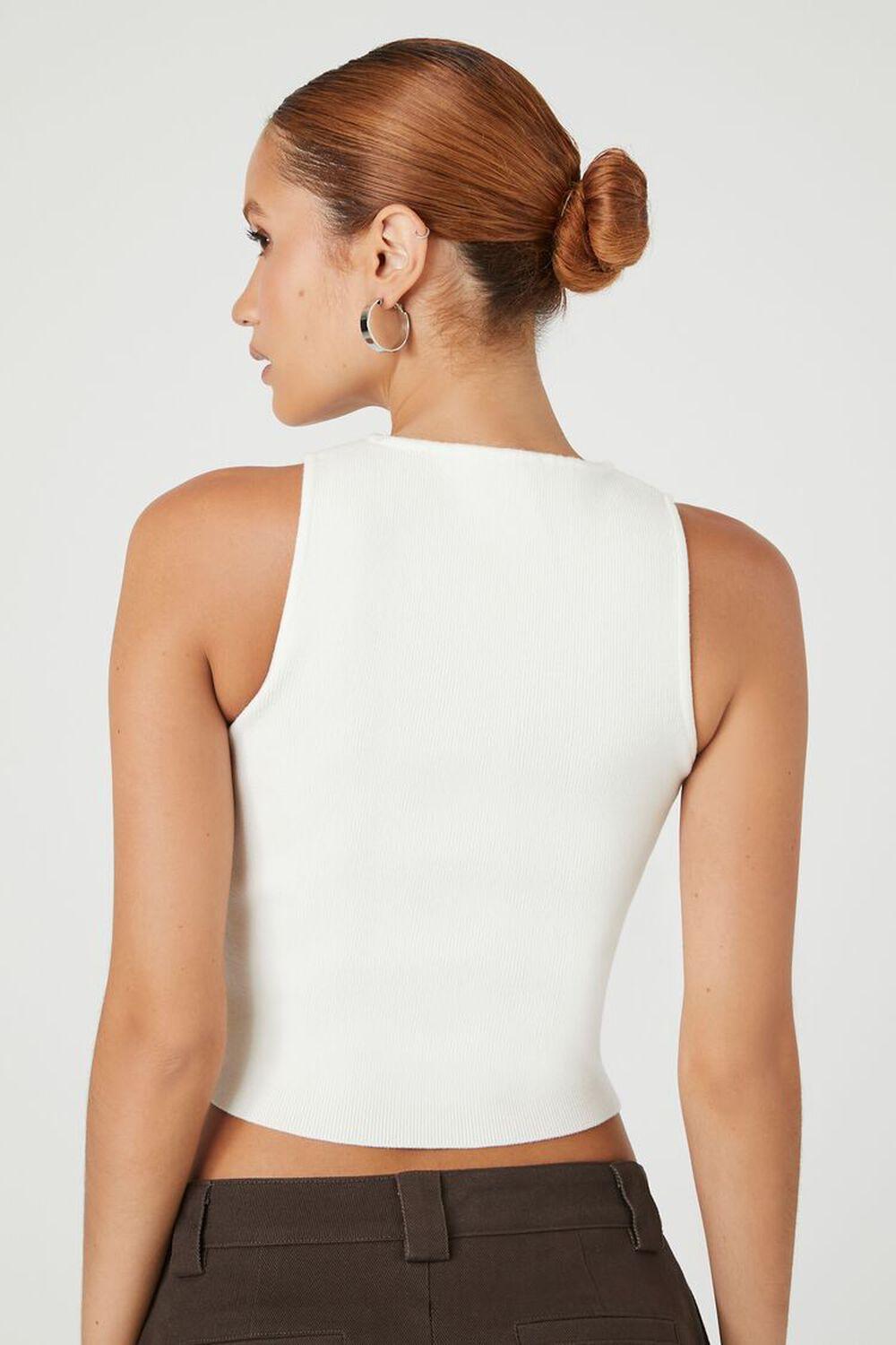 Sweater-Knit Cutout Tank Top | Forever 21 Product Image