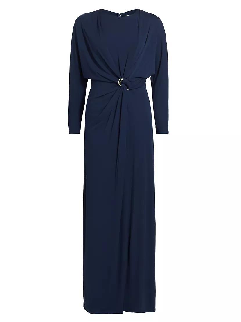 Maisie Jersey Twist Maxi Dress Product Image