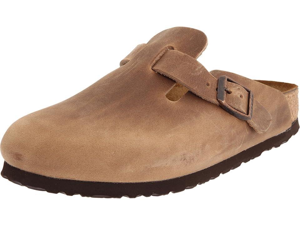 Birkenstock Boston - Oiled Leather (Unisex) Oiled Leather) Clog Shoes Product Image