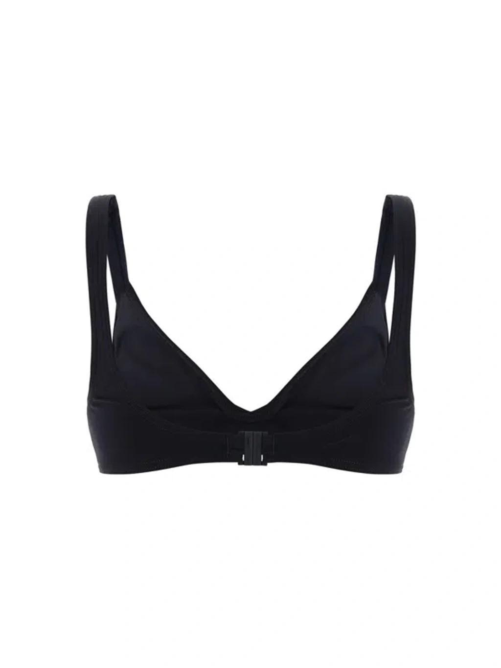 Scoop-neck Bra In Black Product Image