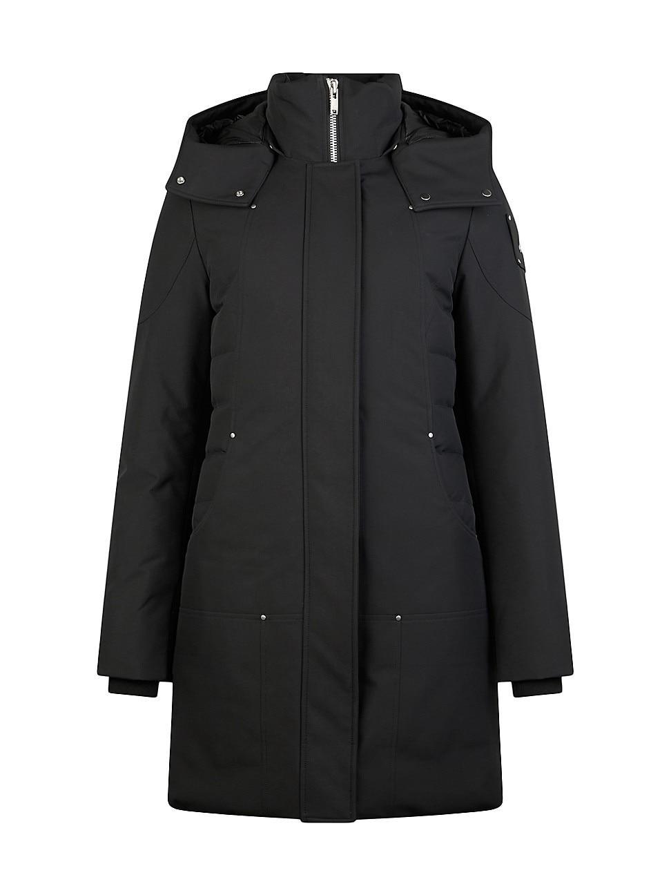 Womens Cloud Logo Hooded Parka Product Image